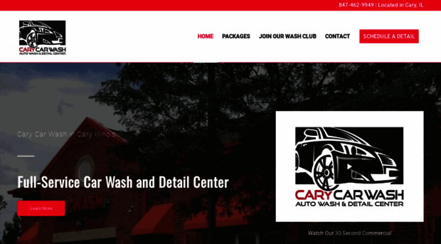 carycarwash.net