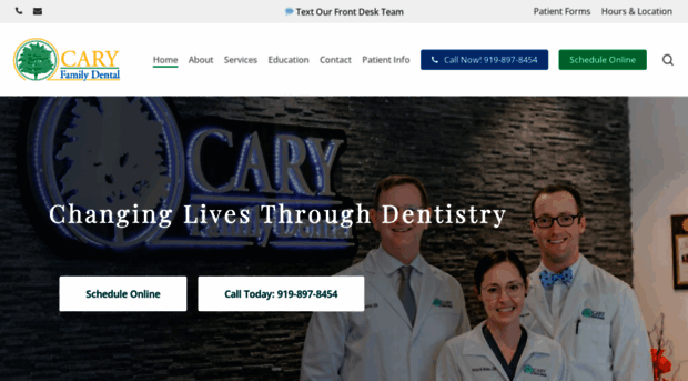 carydental.com