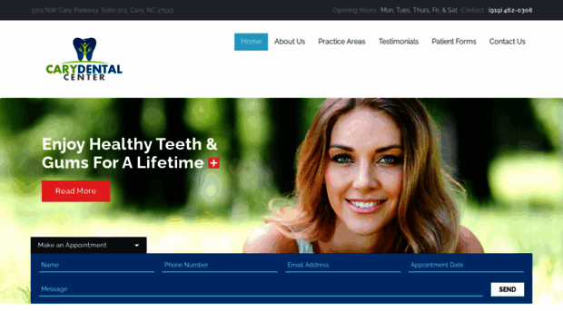 carydentalcenter.com