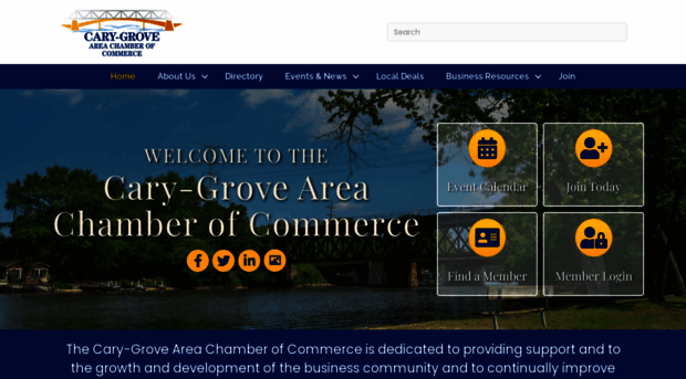 carygrovechamber.com