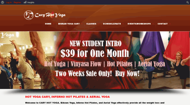 caryhotyoga.com