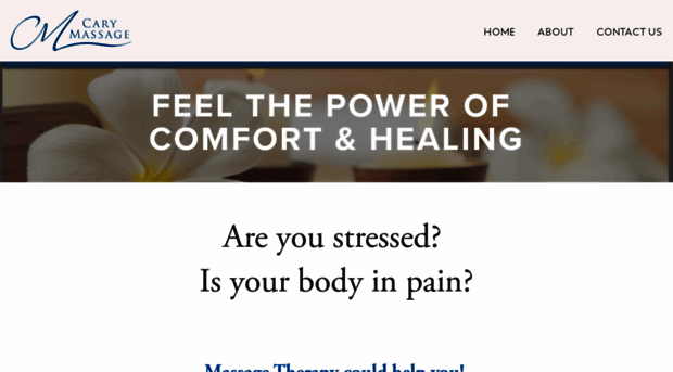 carymassagetherapy.com