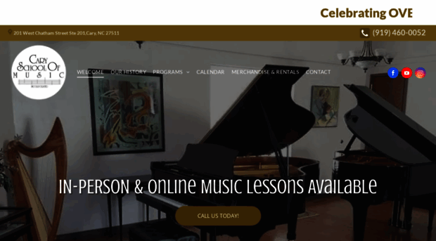 caryschoolofmusic.com