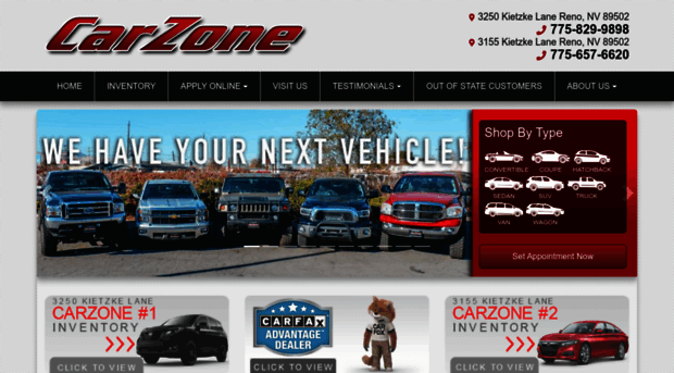 carzoneautogroup.com