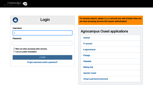 cas.agrocampus-ouest.fr