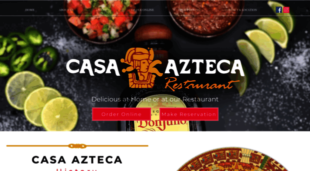 casaazteca.com