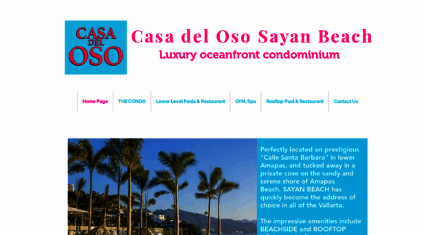 casadelososayanbeach.com