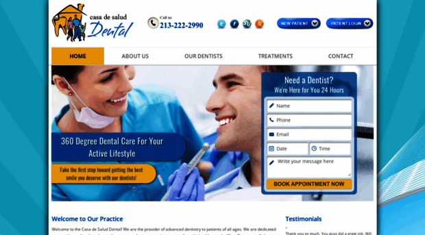 casadesaluddental.com