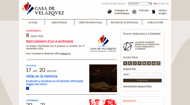 casadevelazquez.org