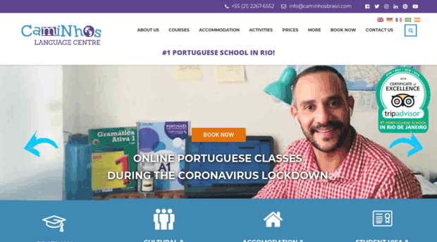 casadocaminho-languagecentre.org