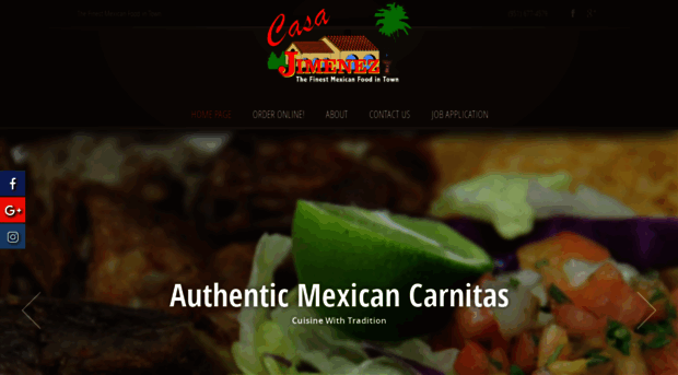 casajimenezmexicanrestaurant.com