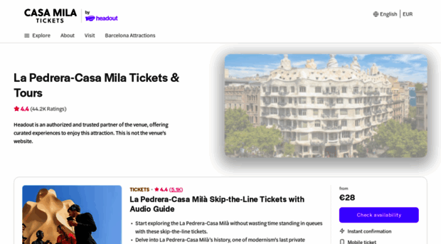 casamila-tickets.com