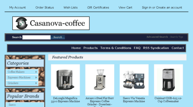casanova-coffee.com
