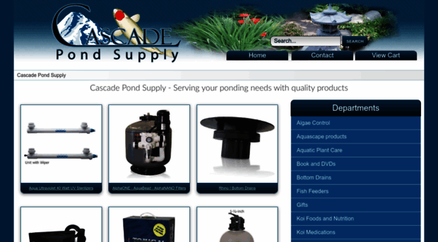 cascade-pond-supply.com