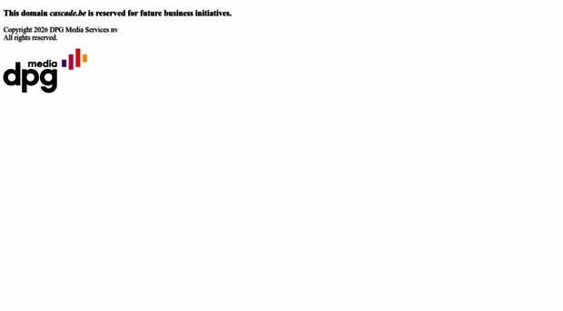 cascade.be