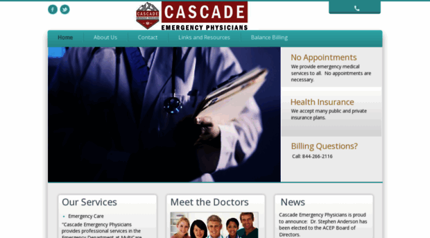 cascadeemergencyphysicians.com