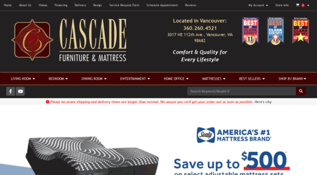 cascadefurniture.com