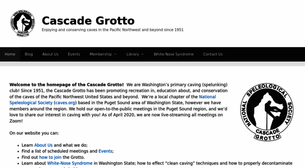 cascadegrotto.org