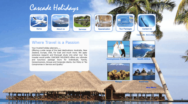 cascadeholidays.com