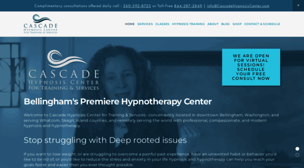 cascadehypnosiscenter.com