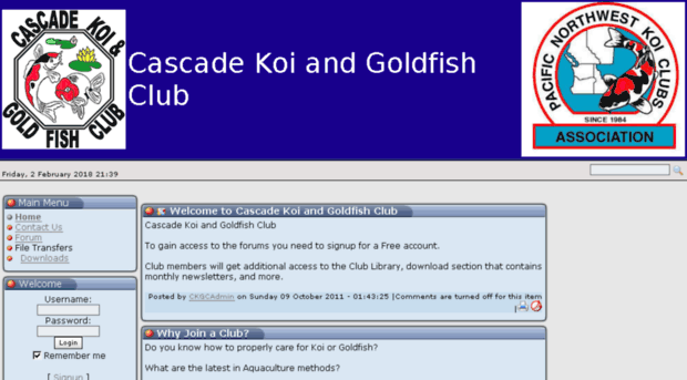 cascadekoiandgoldfish.org