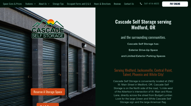 cascadeselfstorage.com