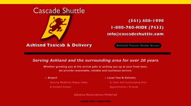 cascadeshuttle.com