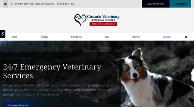 cascadeveterinaryreferral.com