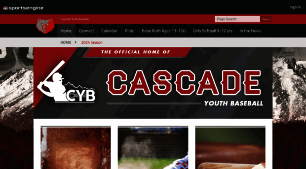 cascadeyouthbaseball.com