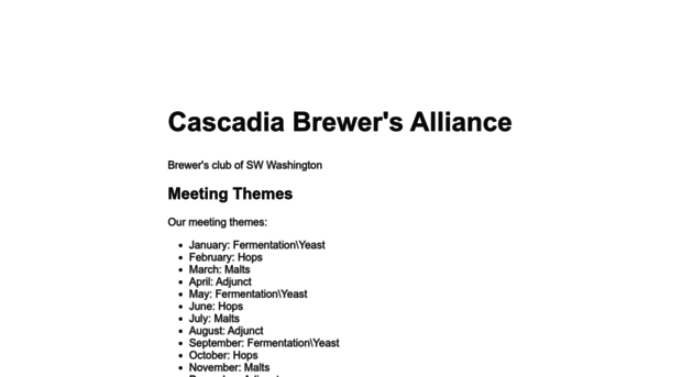 cascadiabrewers.com