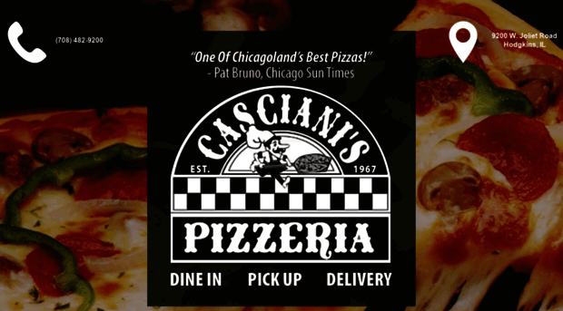 cascianispizzeria.com