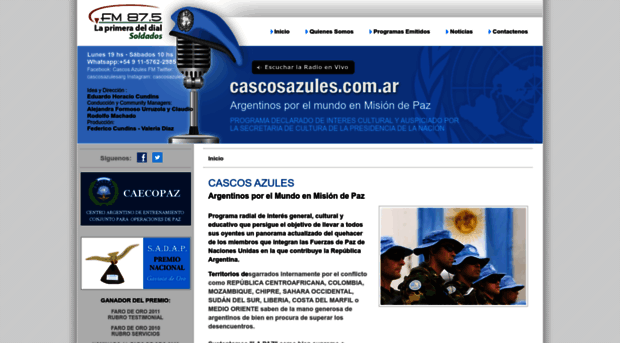 cascosazules.com.ar