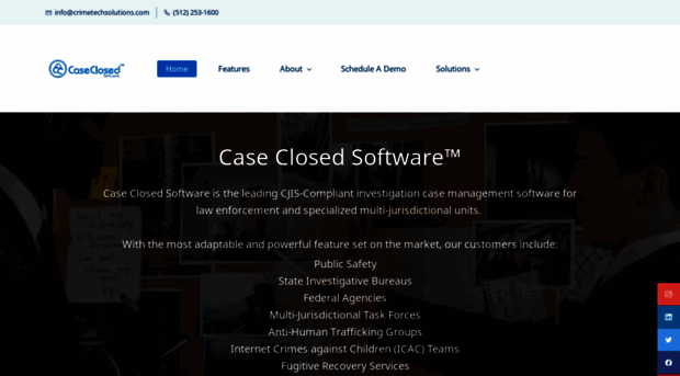 caseclosedsoftware.com