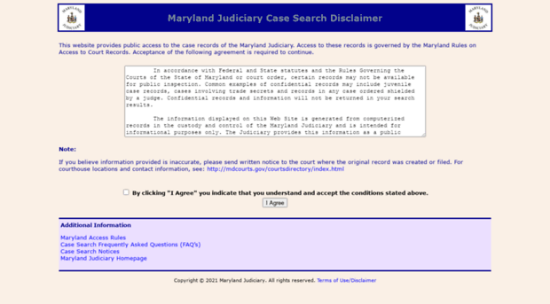 maryland judiciary case searc h