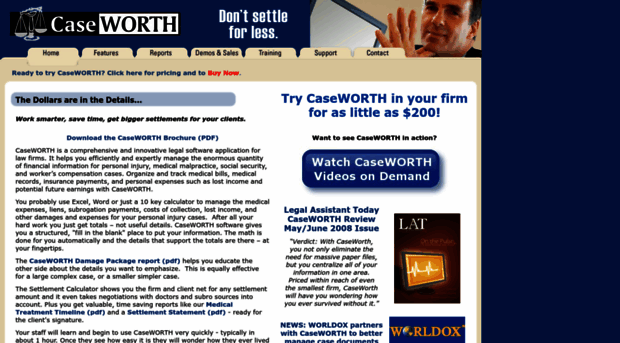 caseworth.com