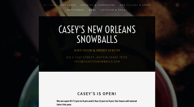 caseys-snowballs.com