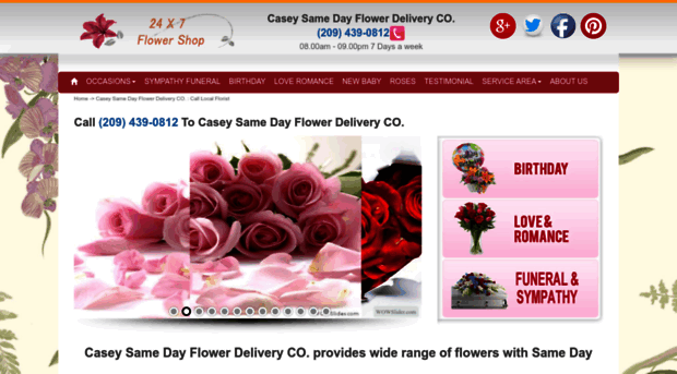 caseytheflorist.com