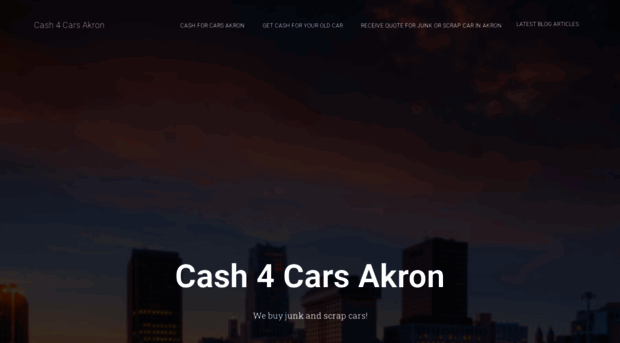 cash4carsakron.com