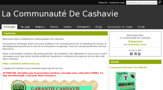 cashavie.ning.com