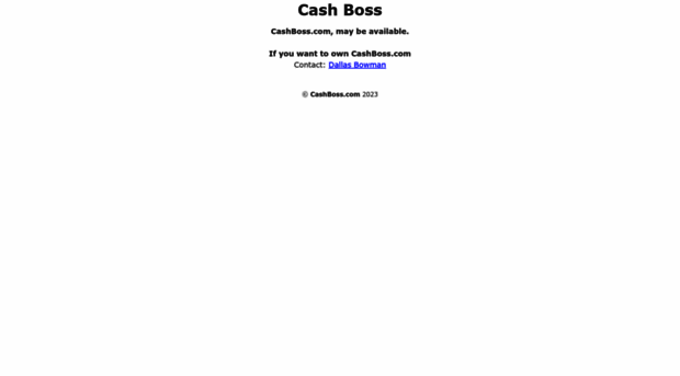 cashboss.com
