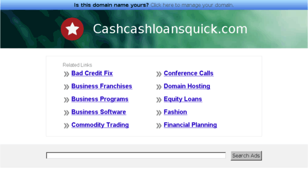 cashcashloansquick.com