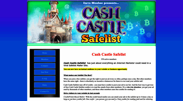 cashcastlesafelist.com