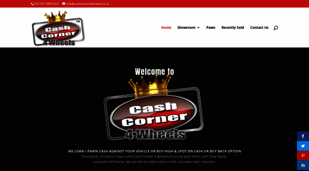 cashcorner4wheels.co.za