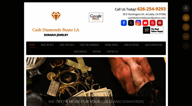 cashdiamondsbuyerla.com