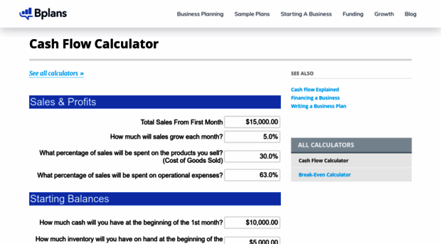 cashflowcalculator.com