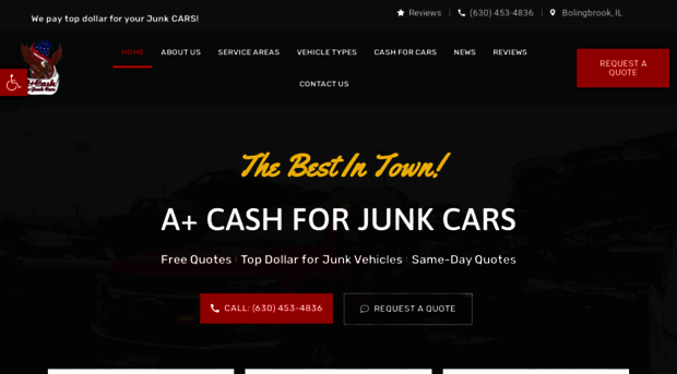 cashforjunkcarsbolingbrook.com