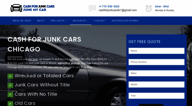 cashforjunkcarschicago-il.com