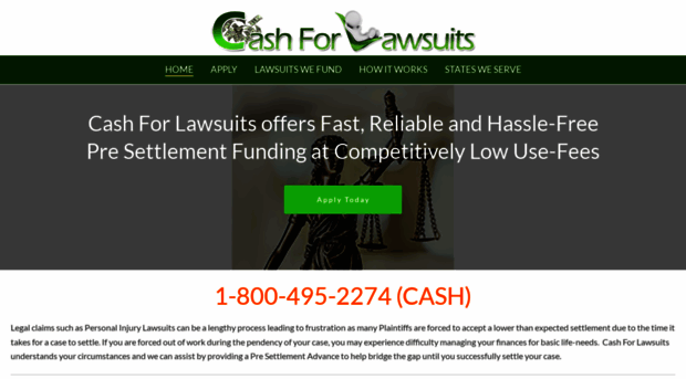 cashforlawsuits.com