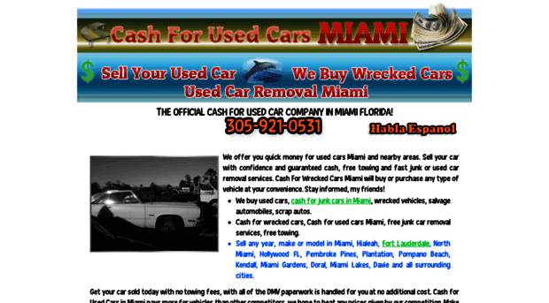 cashforusedcarsmiami.com