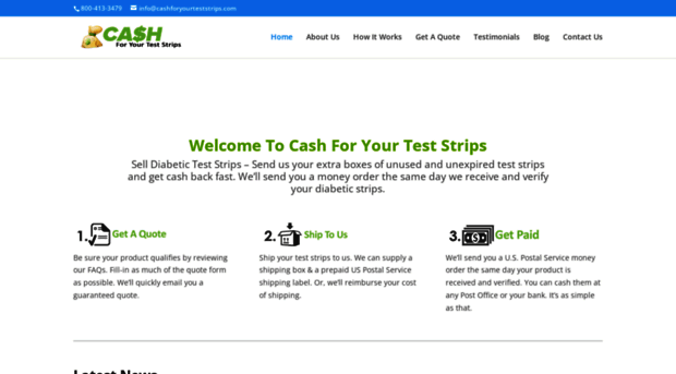 cashforyourteststrips.com